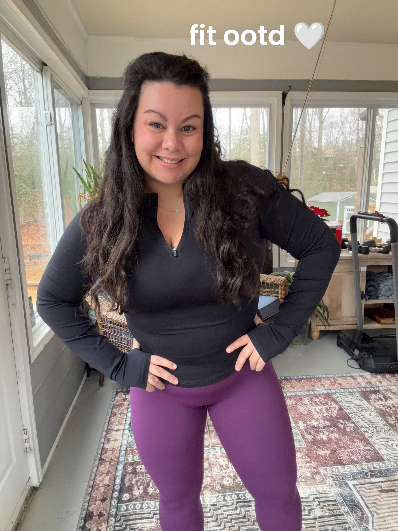 fit ootd 🤍

#fitness #ootd #outfitinspo 

#LTKMidsize #LTKmomlife #LTKfitnessgoals