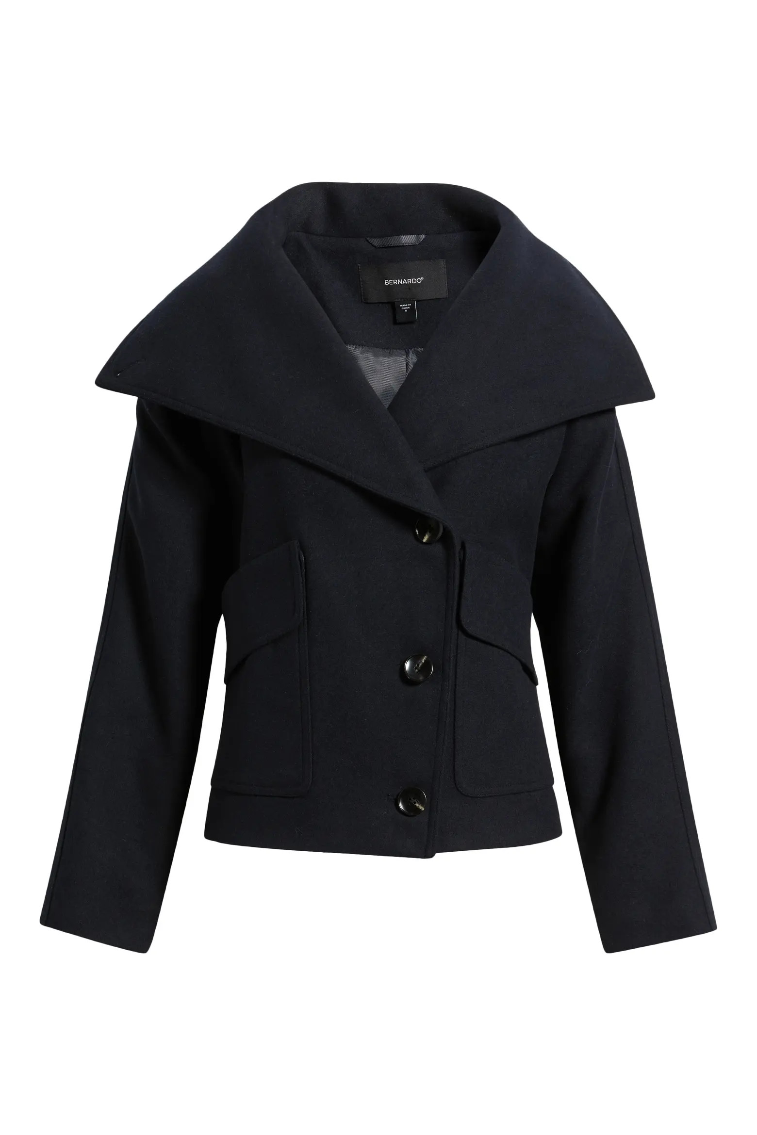Double Breasted Flannel Coat (Women) | Nordstrom | Nordstrom