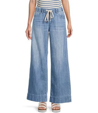 Roxy Finley Wide Leg Linen-Blend Pants | Dillard's | Dillard's