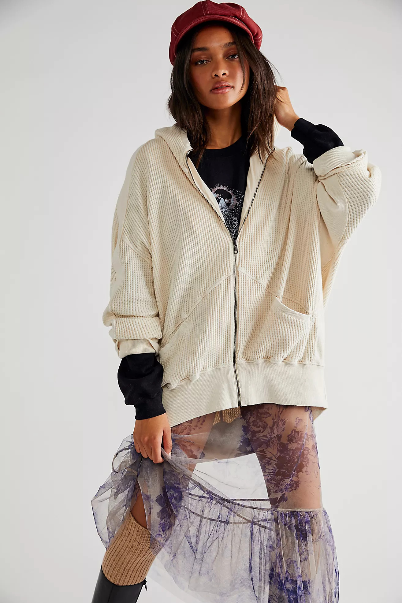 FP One Ash Hoodie | Free People (Global - UK&FR Excluded)