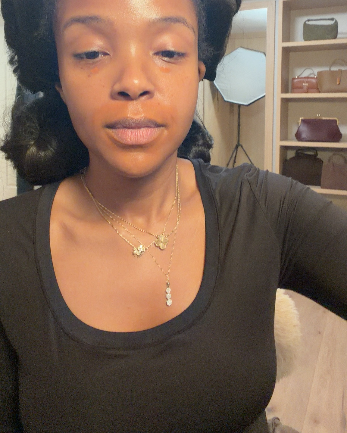 Makeup routine — part two 🤍

This step is all about building the base and details. Clean blending, smooth coverage, and easy tools that make everything look polished without overdoing it.

What I’m using:
• Foundation for an even, skin-like finish  
• Blending brushes + mixing palette for seamless application  
• Eyeliner + mascara tools to softly define the eyes  
• Heatless curls to finish the look while I get ready

These are everyday staples I reach for when I want makeup to look effortless but put together.

Everything is linked and easy to shop.

Follow me on Instagram and YouTube @kirasfashionfinds

#LTKmorningroutine #LTKselfcare #LTKBeauty