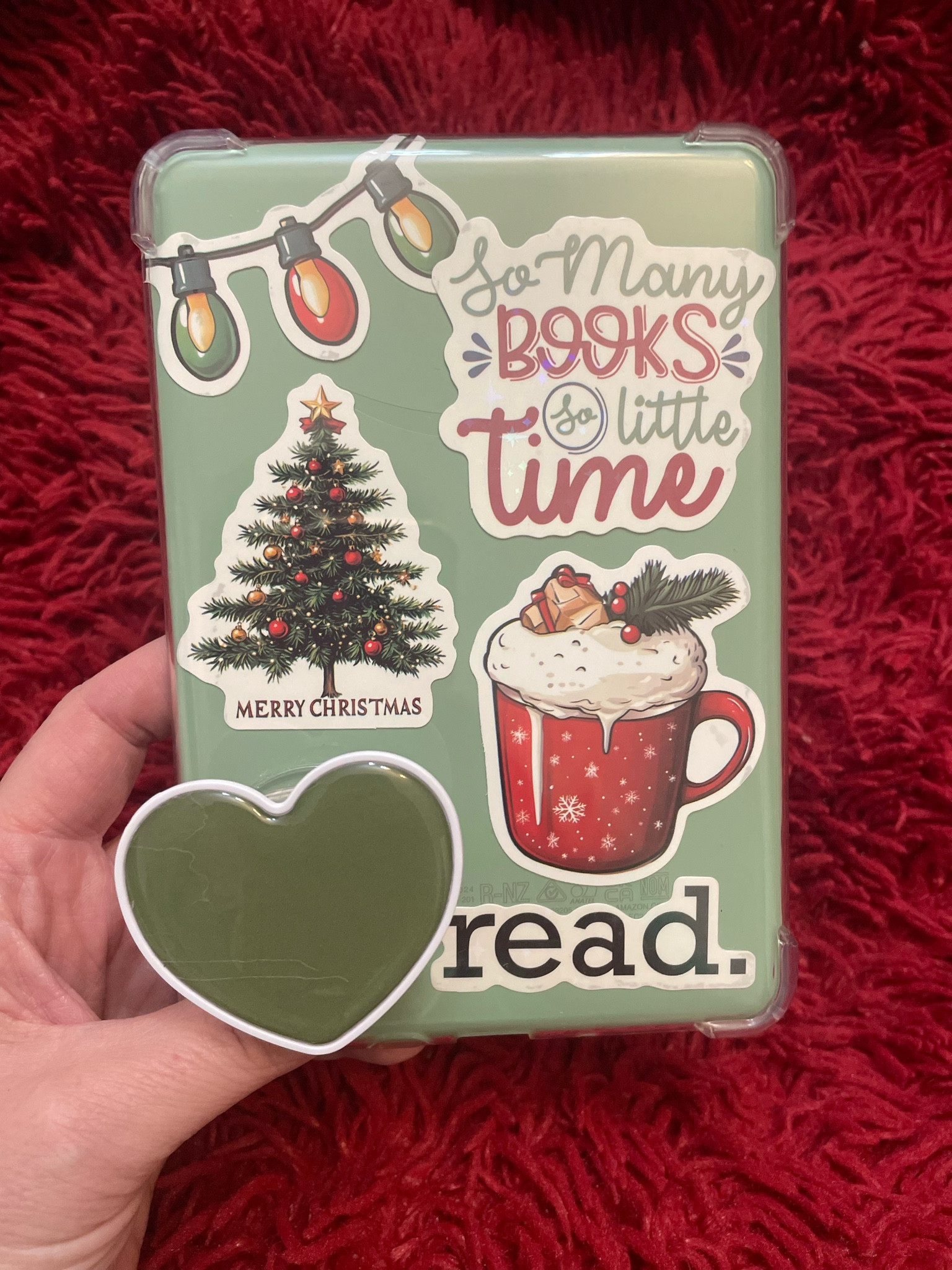 My kindle is Christmas ready!🎄🎅🏼🤶🏻🎄❤️

Book lover
Amazon stickers
Kindle Fire 

#LTKHoliday #LTKGiftGuide #LTKSeasonal