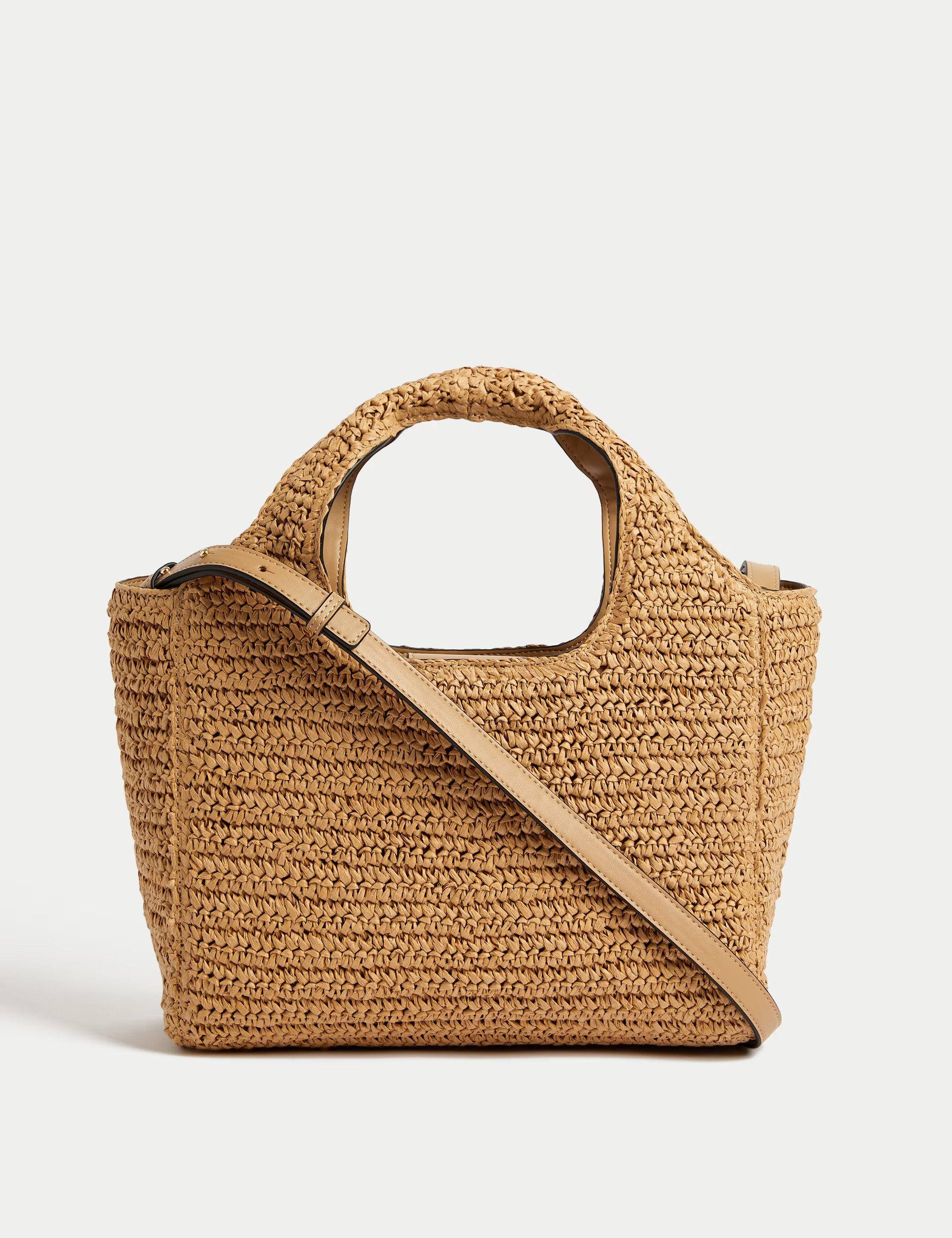 Straw Shoulder Bag | Marks & Spencer (UK)