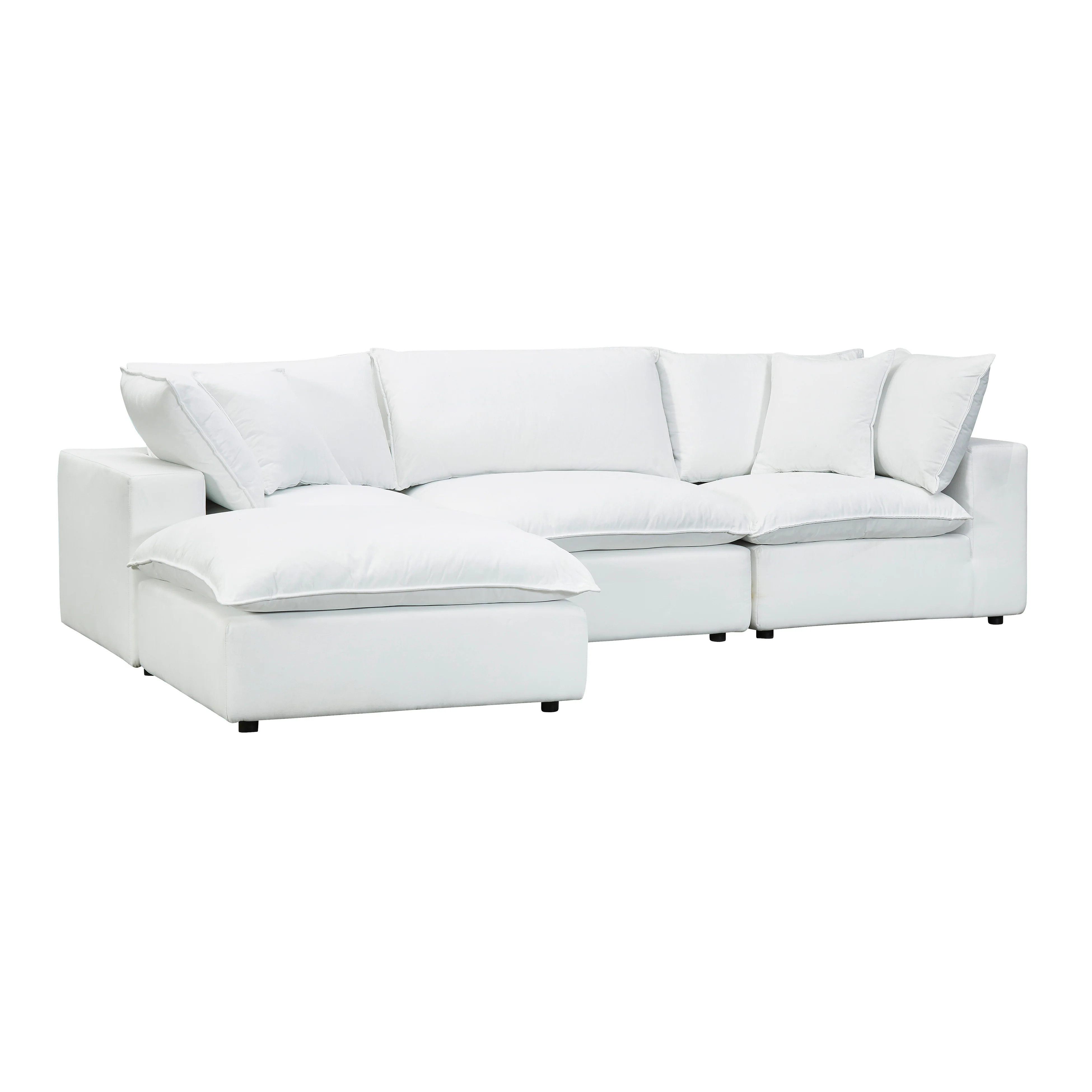 Cali Performance Fabric Modular 4-Piece Sectional | TOV Furniture