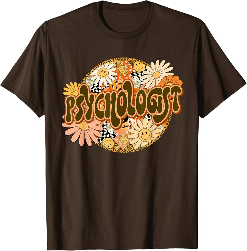 Clinical School Psychologist Teacher & Psych Major Student T-Shirt | Amazon (US)