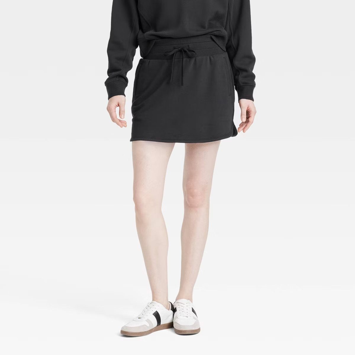 Women's French Terry High-Rise Skort - JoyLab™ Green M | Target