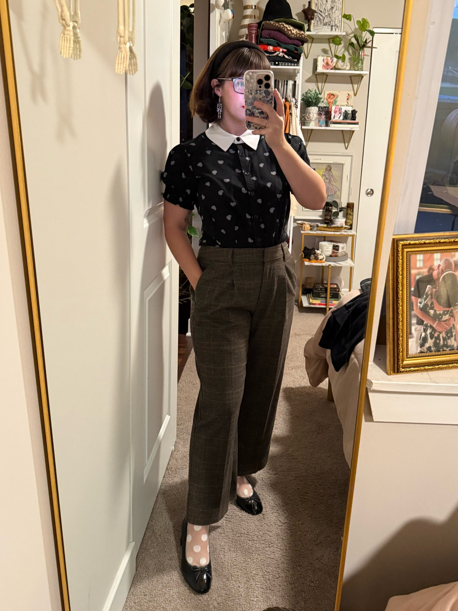 I am going to try to fully embrace crew socks with pants this year. I think it’s so cool and will keep me warmer. Still not over these trousers. Wearing a small petite, but had them hemmed as well  

#LTKHalloween #LTKStyleTip #LTKWorkwear