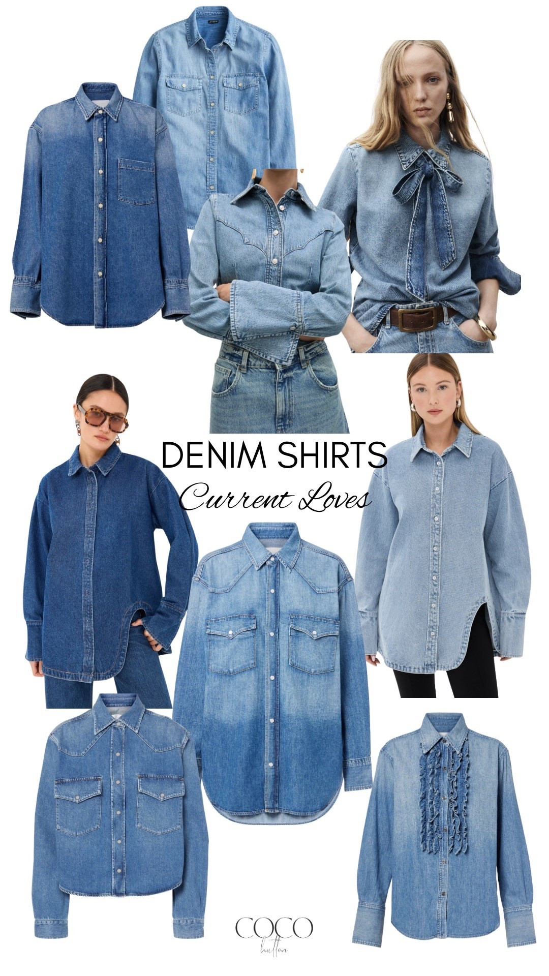 Fave Denim Shirts 

#LTKStyleTip