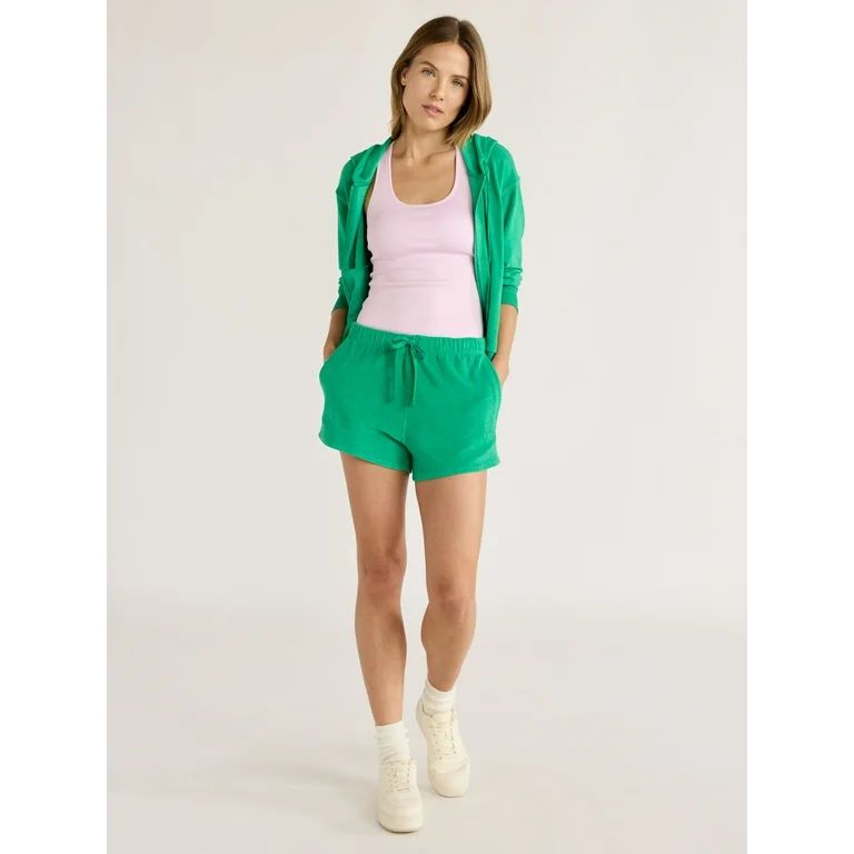 Love & Sports Women's Terry Shorts, 3” Inseam, Sizes XS-XXXL | Walmart (US)