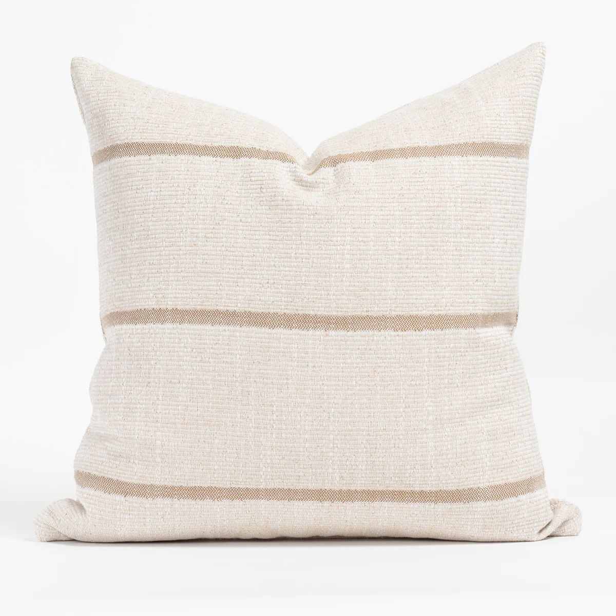 Carlin Stripe 22x22 Pillow, Amber | Tonic Living