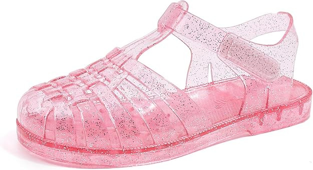 Girls Jelly Sandals, Princess Dress Shoes for Toddlers and Little Kids | Amazon (US)