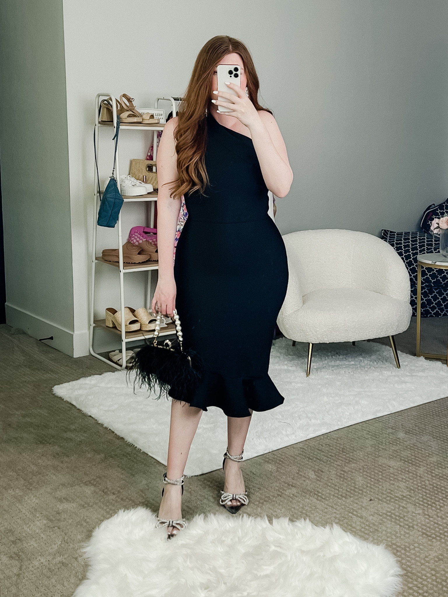 Love this little black dress from amazon. Wearing size large with shapewear. 

Wedding guest dress. Cocktail dress. Graduation dress. 

#LTKwedding #LTKstyletip #LTKunder100