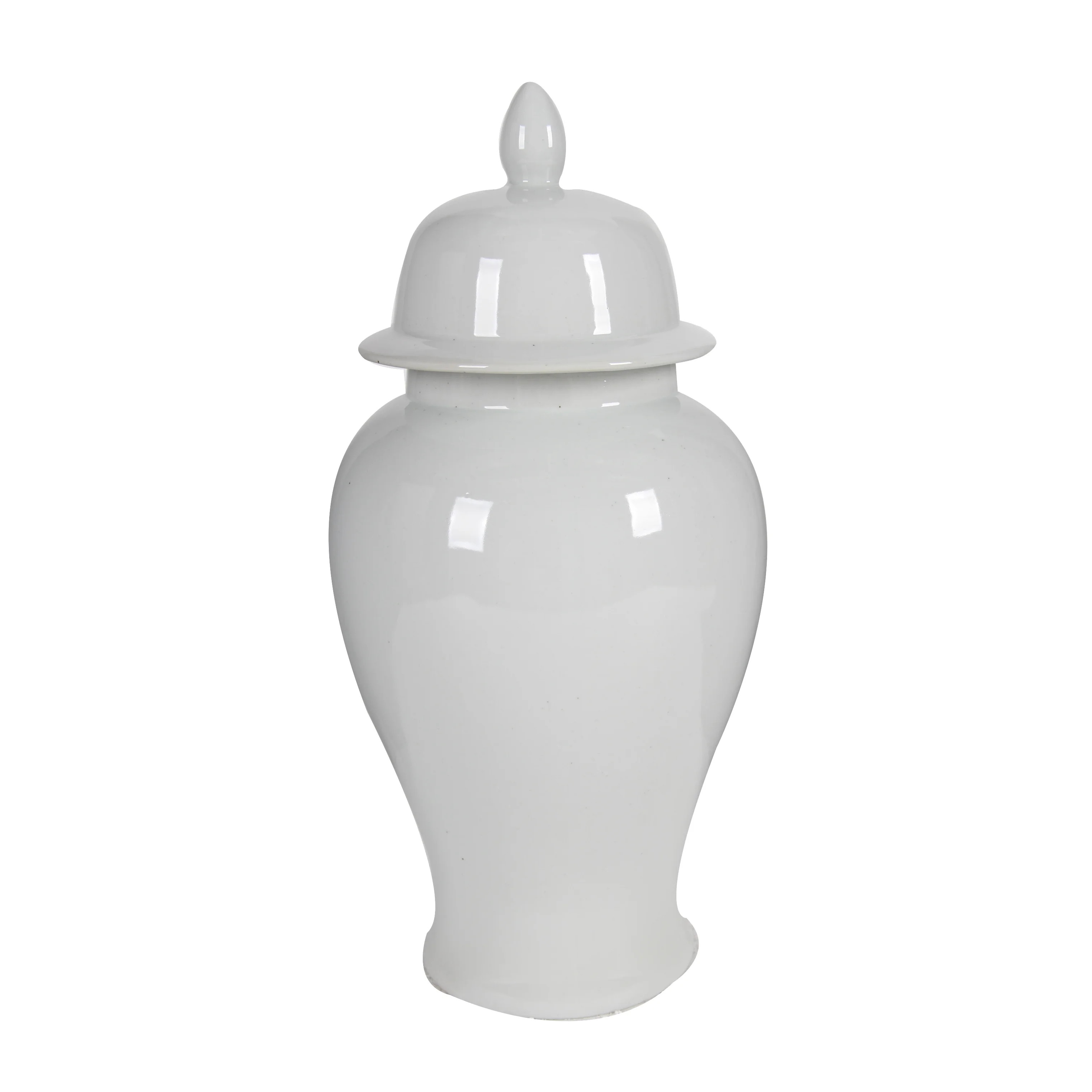 Seaford Ginger Jar - Gloss White - Large | Walmart (US)