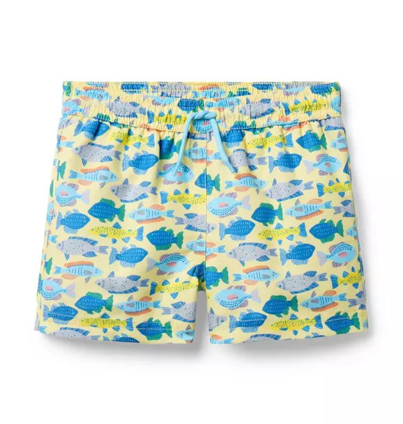 Recycled Fish Swim Trunk | Janie and Jack