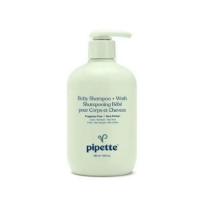 Pipette Baby Shampoo/Wash Fragrance Free - 11.8 fl oz | Target