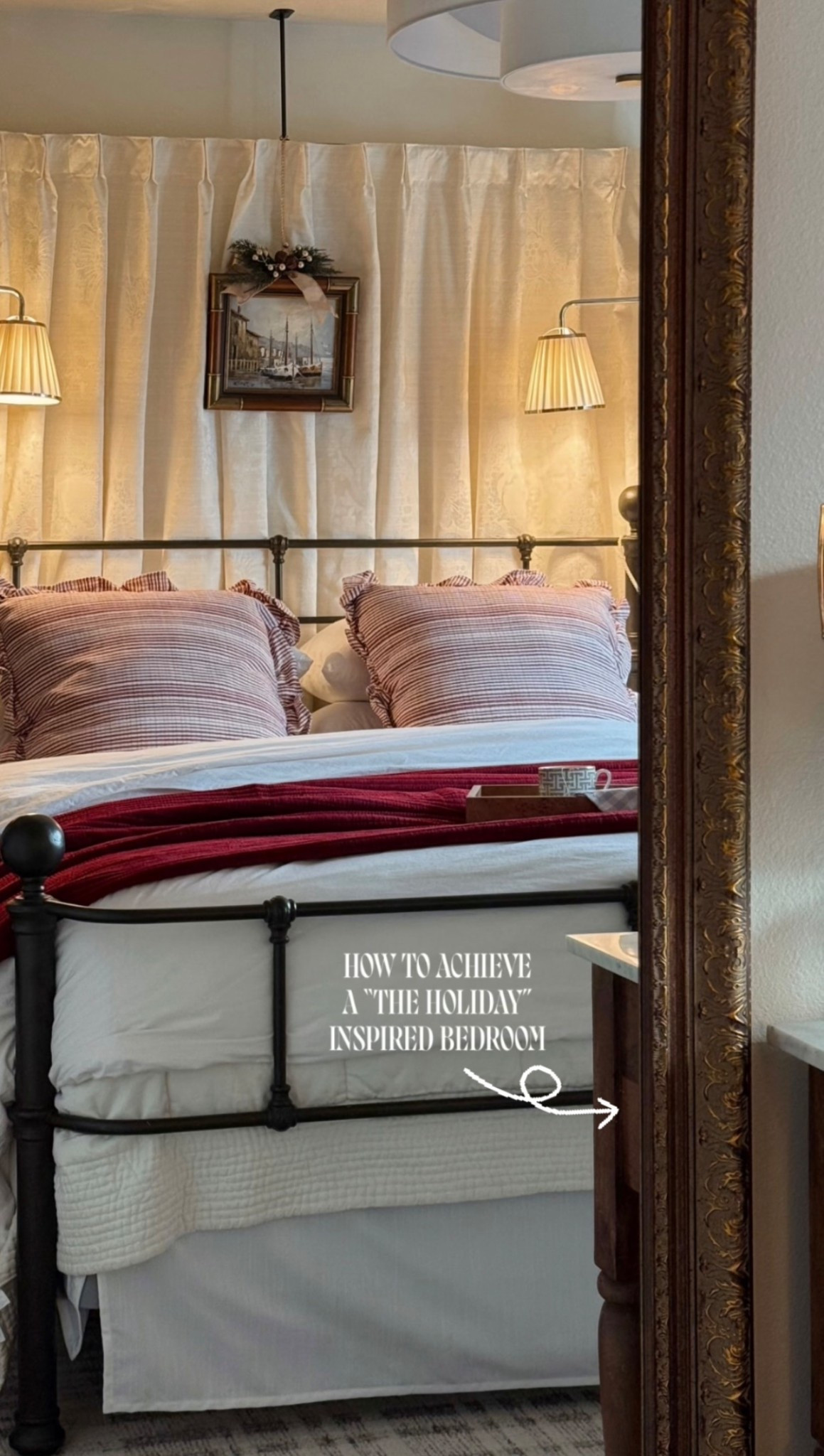 Links for this year’s holiday inspired bedroom! 🎄 🍷 🍪 

#LTKHome #LTKSeasonal #LTKHoliday