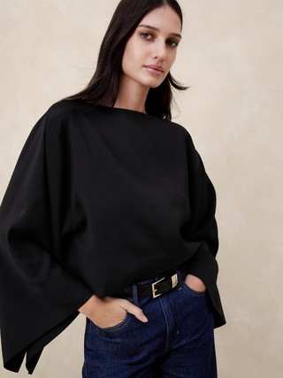 Luna Oversized Top | Banana Republic (US)