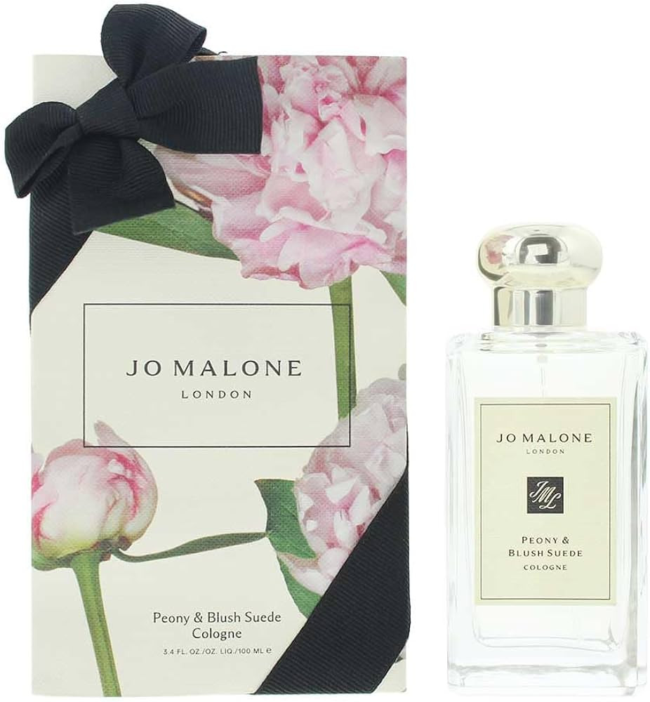 Jo Malone Peony & Blush Suede for Women Eau De Cologne Spray 3.4 Ounces, clear | Amazon (US)