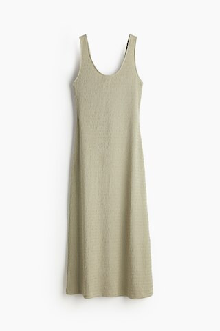 H & M - Textured Jersey Maxi Dress - Green | H&M (US + CA)