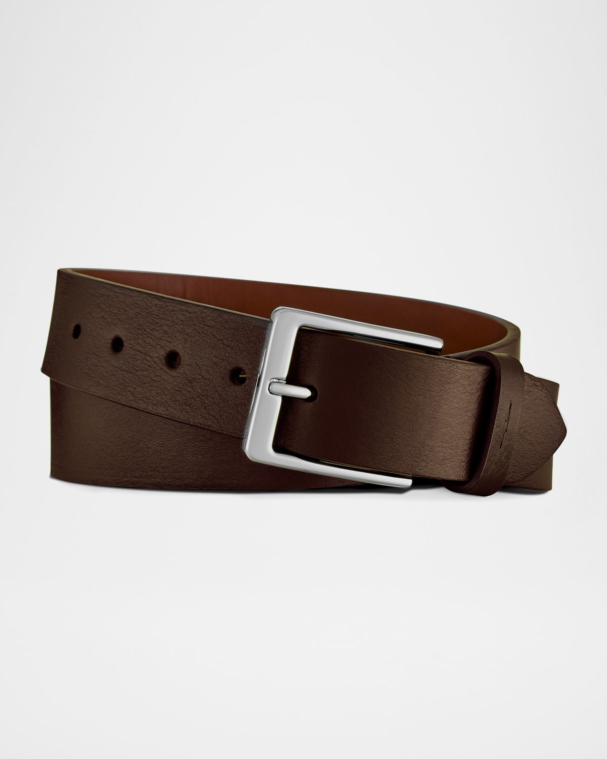 Men & apos;s Lightning Bolt Leather Belt | Neiman Marcus