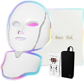 Duevie LED Facial Mask Therapy Red Light Therapy Mask FSA 7 Colors Facial Skin Care Beauty Spa Sk... | Amazon (US)
