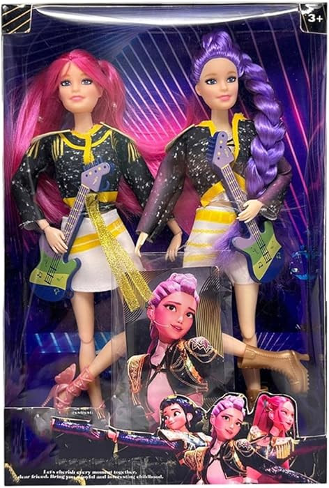 K pip Demon Toy Hunters Figurines Pop Dolls Action Articulated 11.5 Inches Fashion Collectible Fi... | Amazon (US)