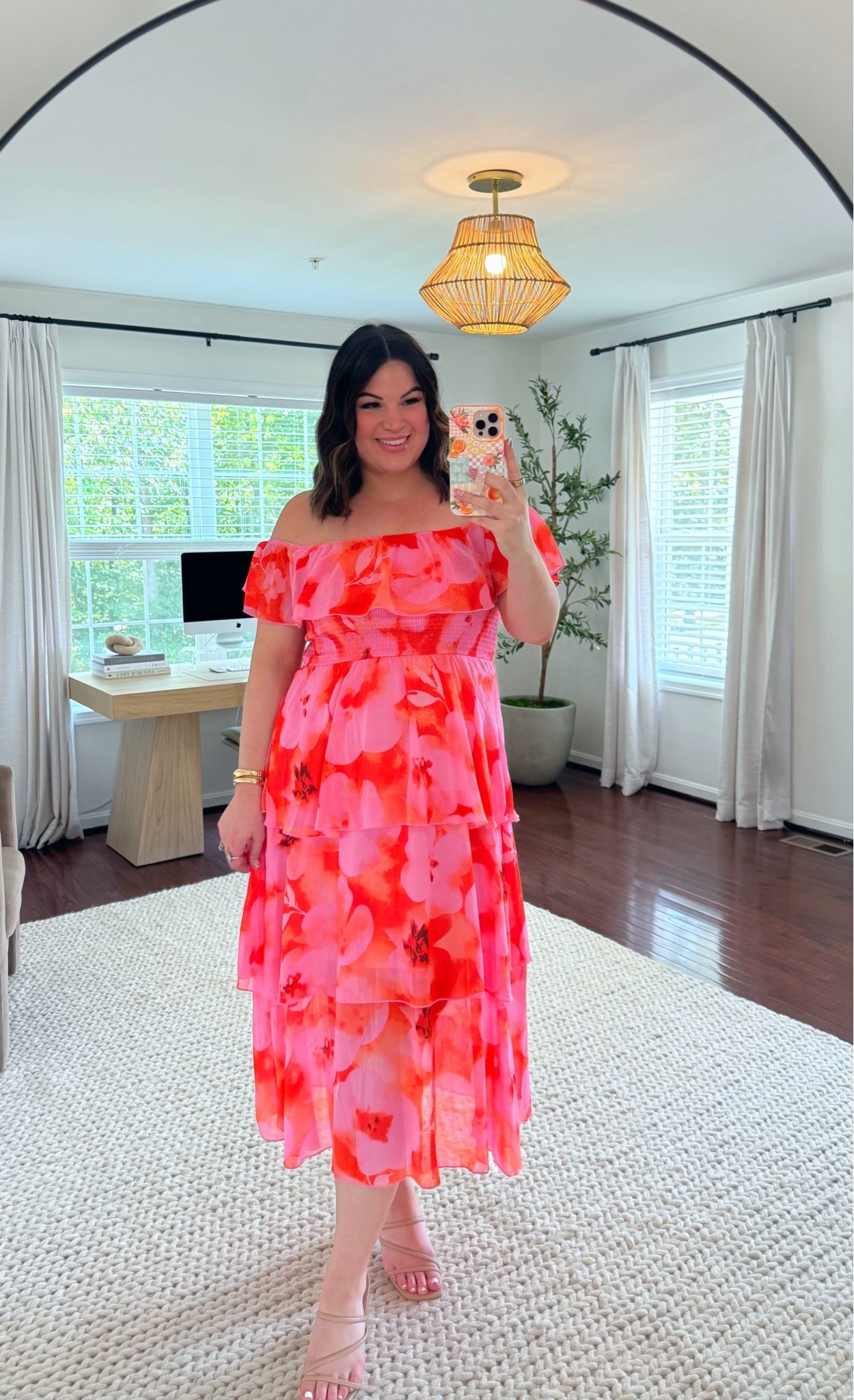 Midsize wedding guest dress with sleeves! 

Wearing a size xl

#LTKMidsize #LTKTall #LTKWedding