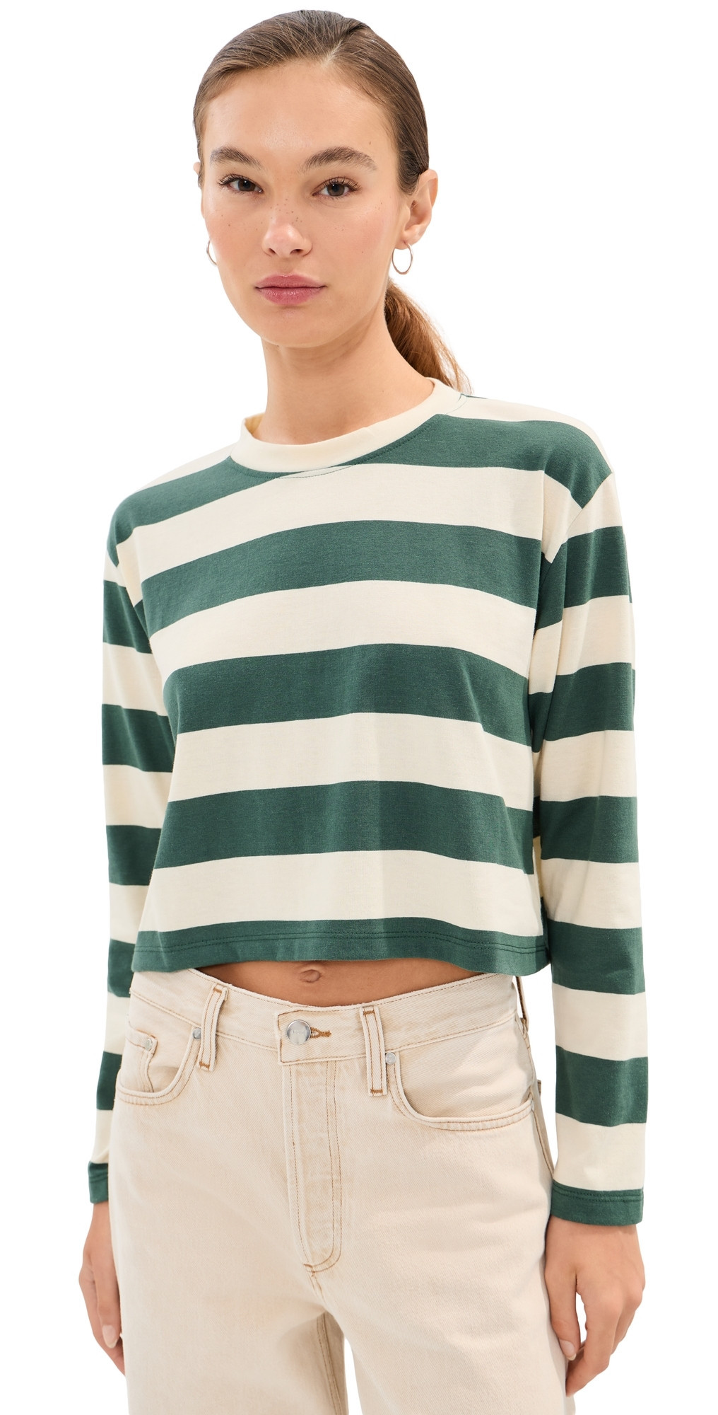 State & Lake Cricket Tee Garden/Banana XL | Shopbop