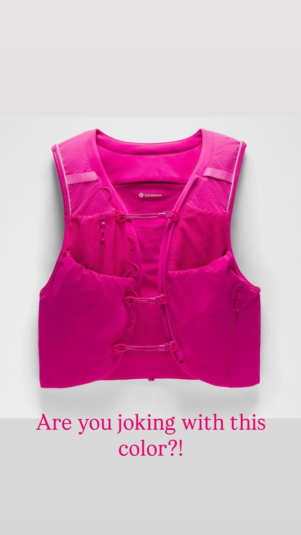Ok, I don’t need a new running vest, but I NEED this new running vest! 😍💖

#LTKActive