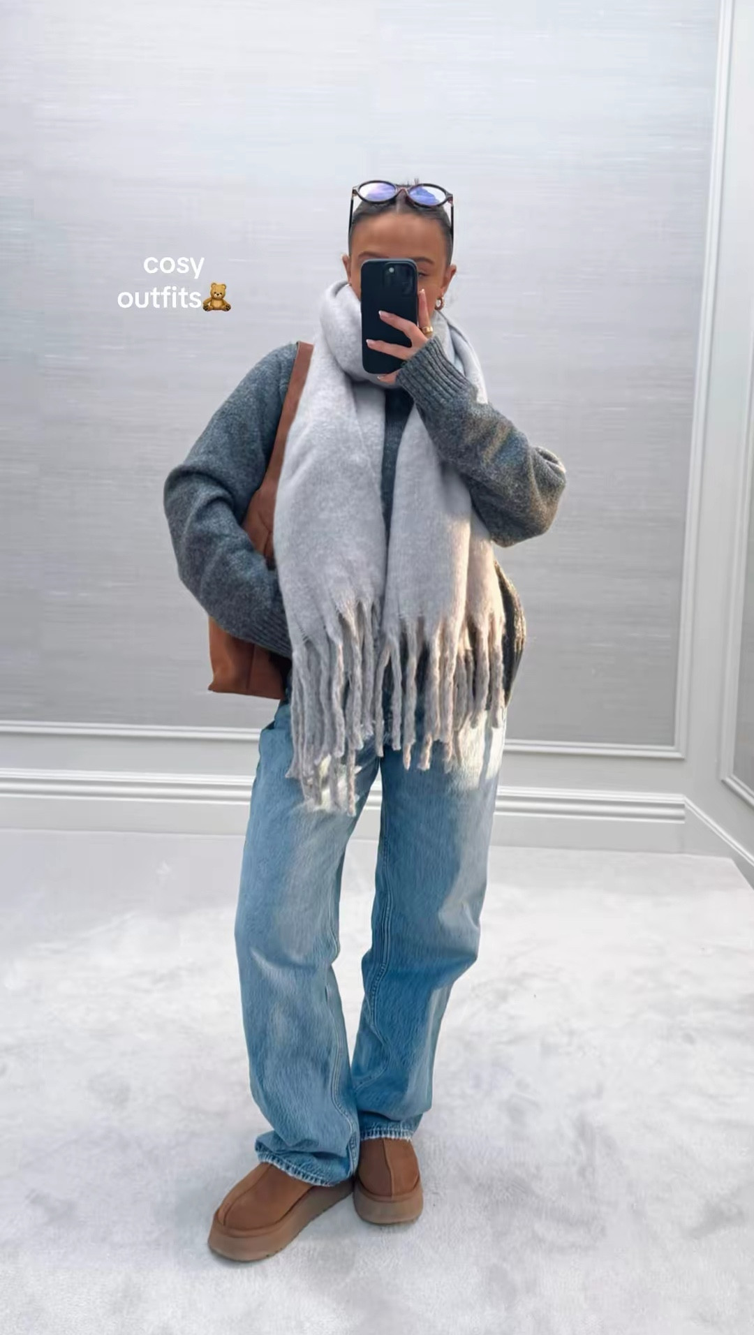 outfit inspo✨

Pinterest style outfit inspo ideas autumn winter TikTok casual easy basic neutral ootd wishlist faves casual petite oversized viral Zara wide leg loose baggy jeans Abercrombie curve love cosy fashion scarf cosy grey
 

 #LTKuk #LTKwinter #LTKstyletip