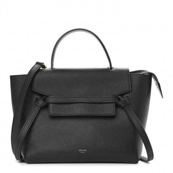 CELINE

Grained Calfskin Micro Belt Bag Black | Fashionphile
