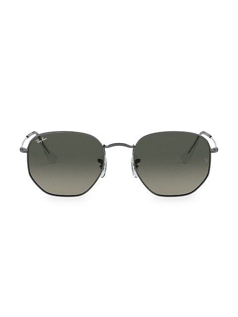 RB3548 54MM Icons Hexagonal Sunglasses | Saks Fifth Avenue
