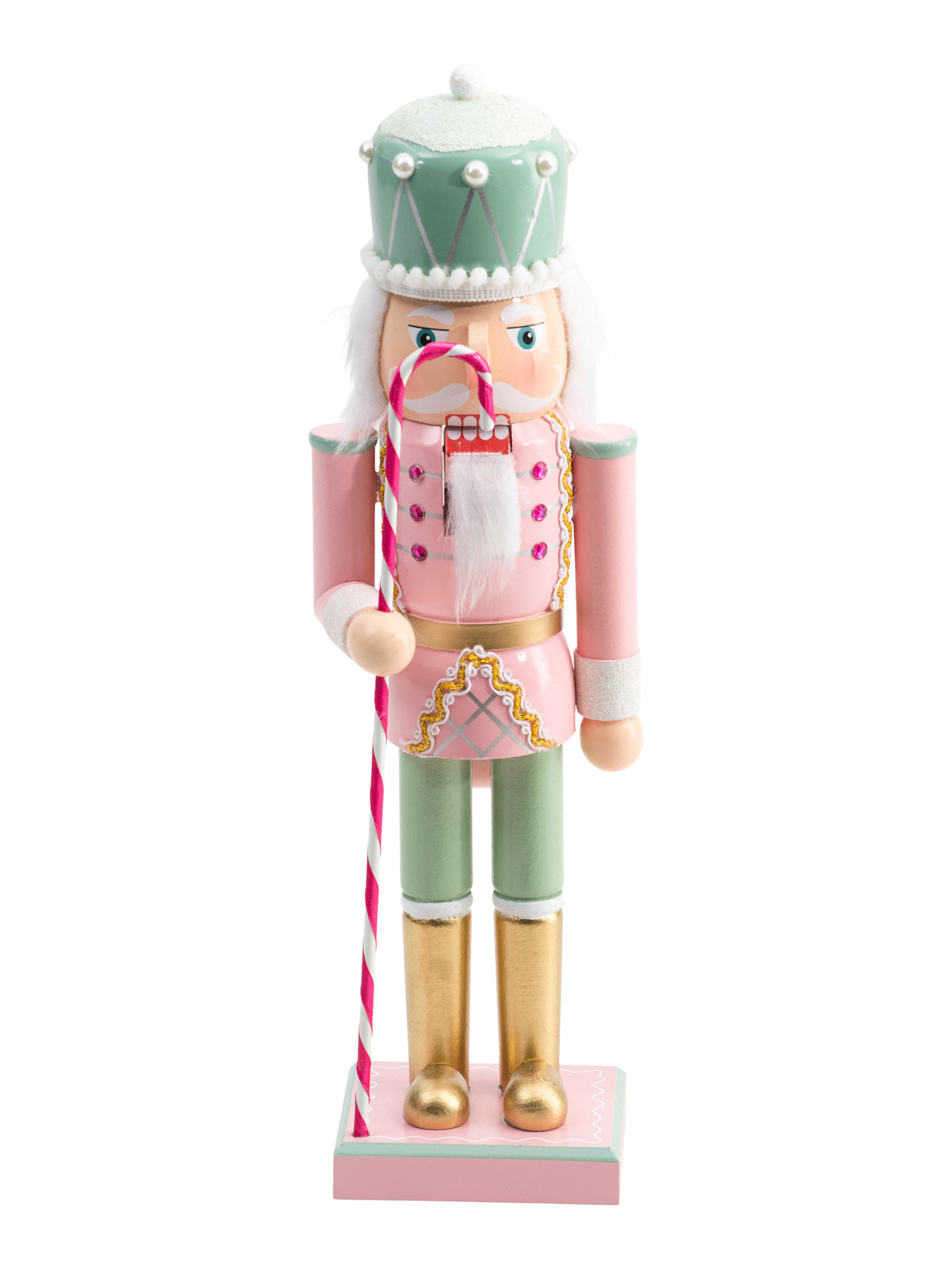 Nutcracker With Candy Cane | TJ Maxx