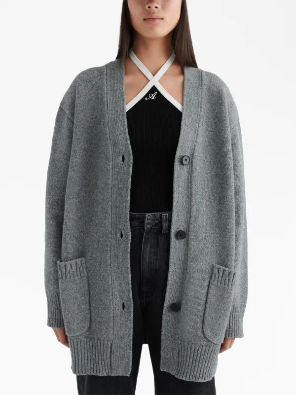 Axel Arigato Delphine Knitted Cardigan - Farfetch | Farfetch Global