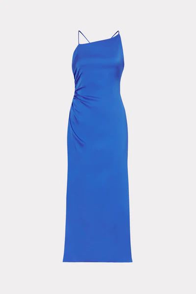 Electra Stretch Silk Slip Dress | MILLY