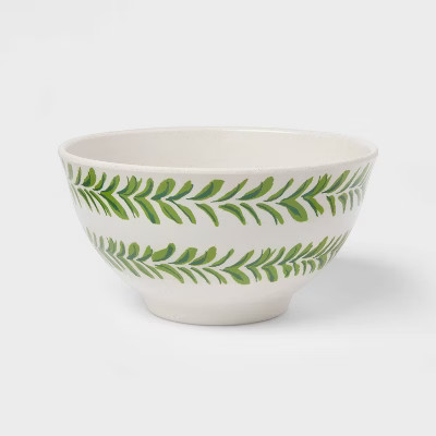 22.5oz Melamine and Bamboo Pineapple Cereal Bowl - Opalhouse™ | Target