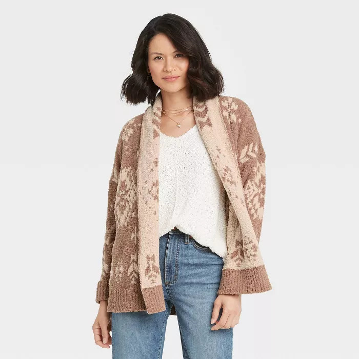 Women's Geometric Print Cardigan - Knox Rose™ | Target