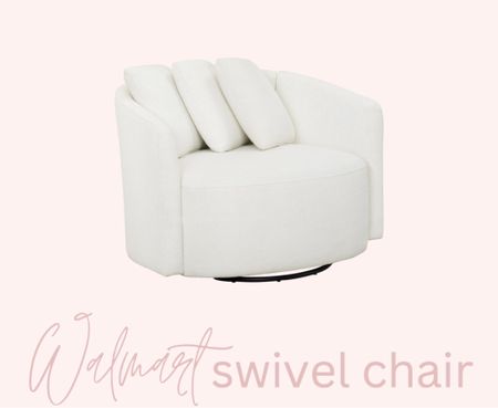 Beautiful Drew Chair by Drew Barrymore swivel chair
Walmart swivel chair
White modern swivel chair 

#LTKFind #LTKhome