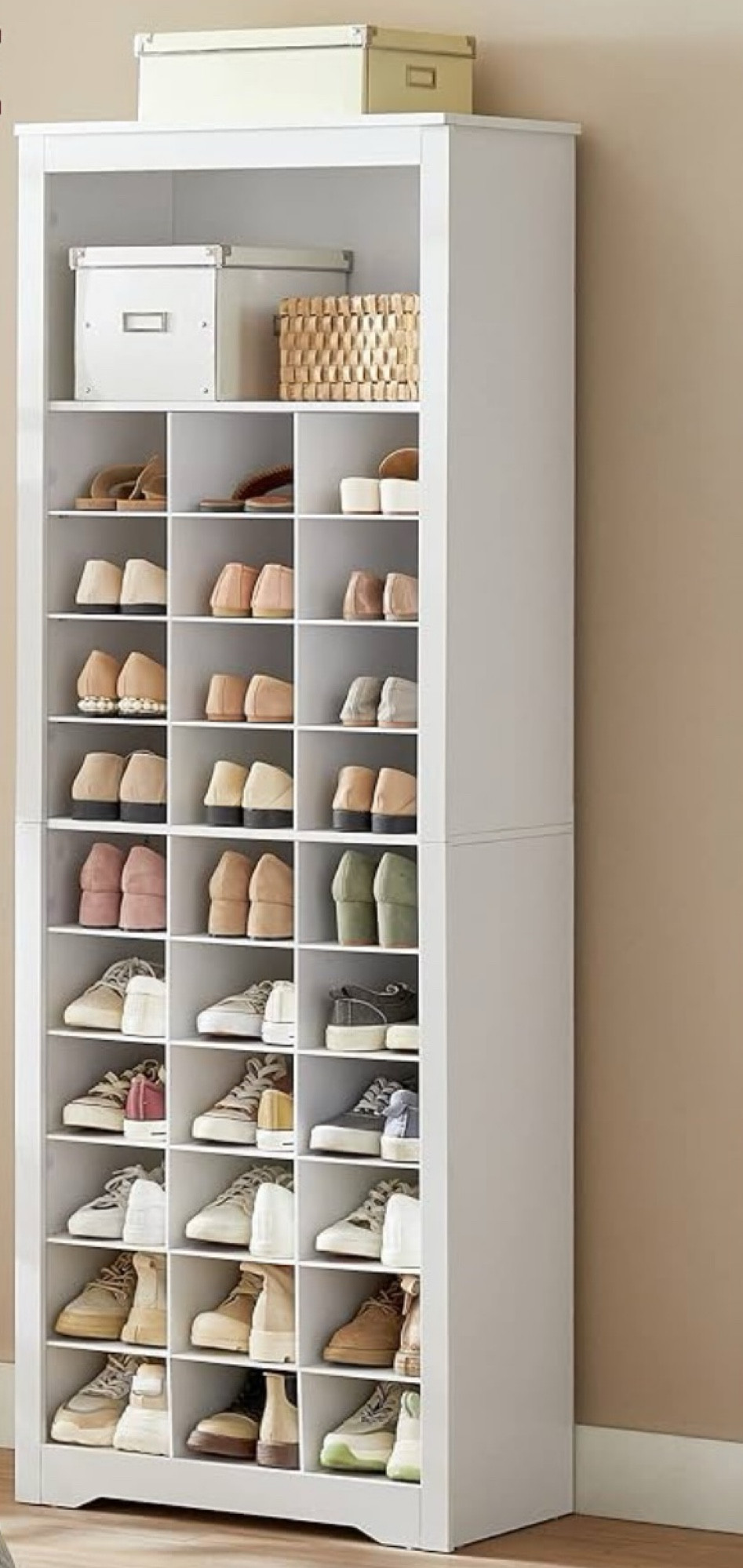 Perfect addition to your bench shoe storage. I absolutely love my new addition and you will too. 

#LTKhome #LTKsalealert
