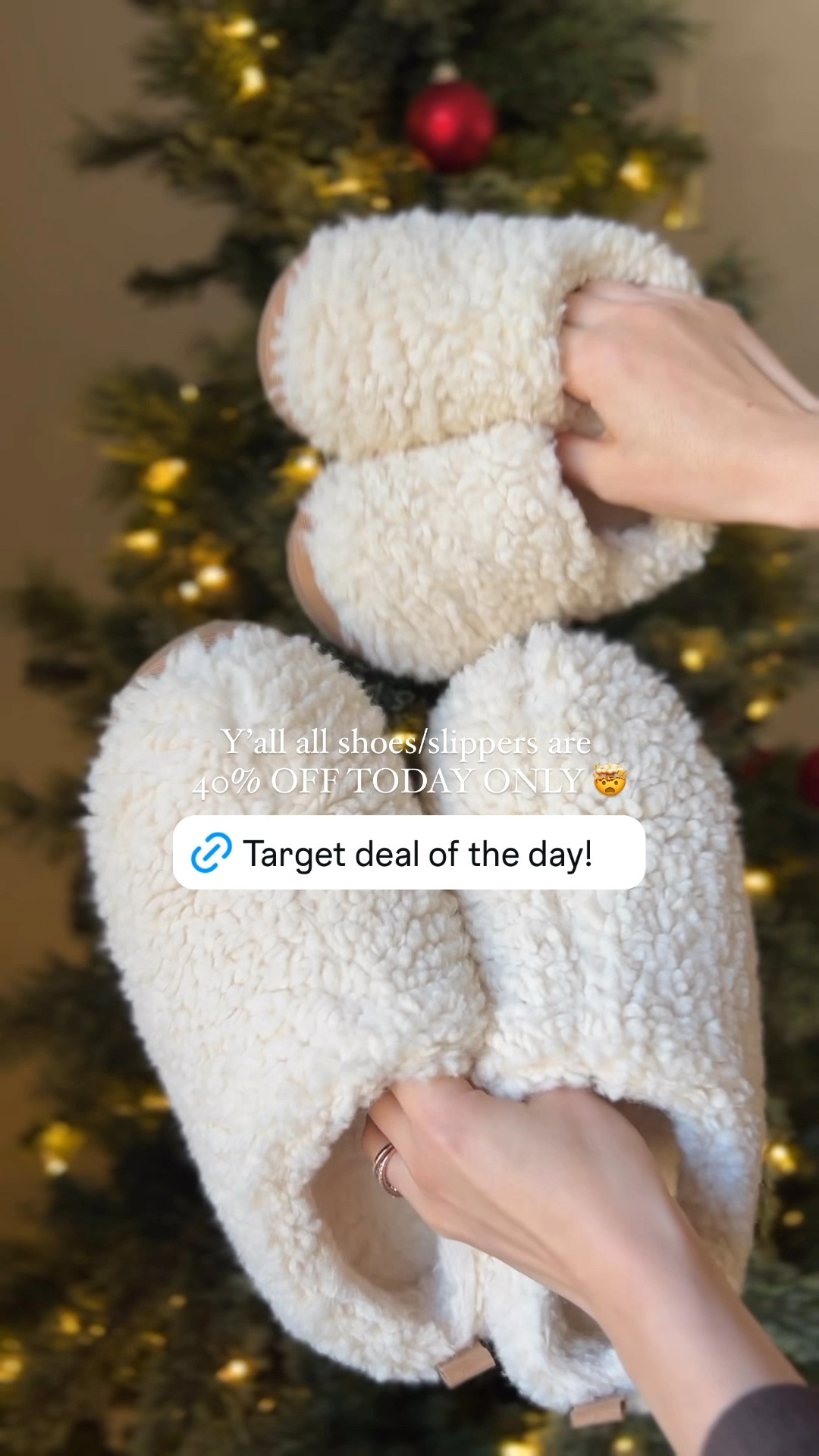 40% off shoes and slippers at target today only! Matching mommy and me slippers

#LTKGiftGuide #LTKSaleAlert #LTKFamily