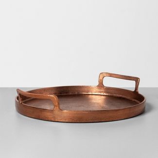 Antique Finish Decor Tray Copper - Hearth & Hand™ with Magnolia | Target