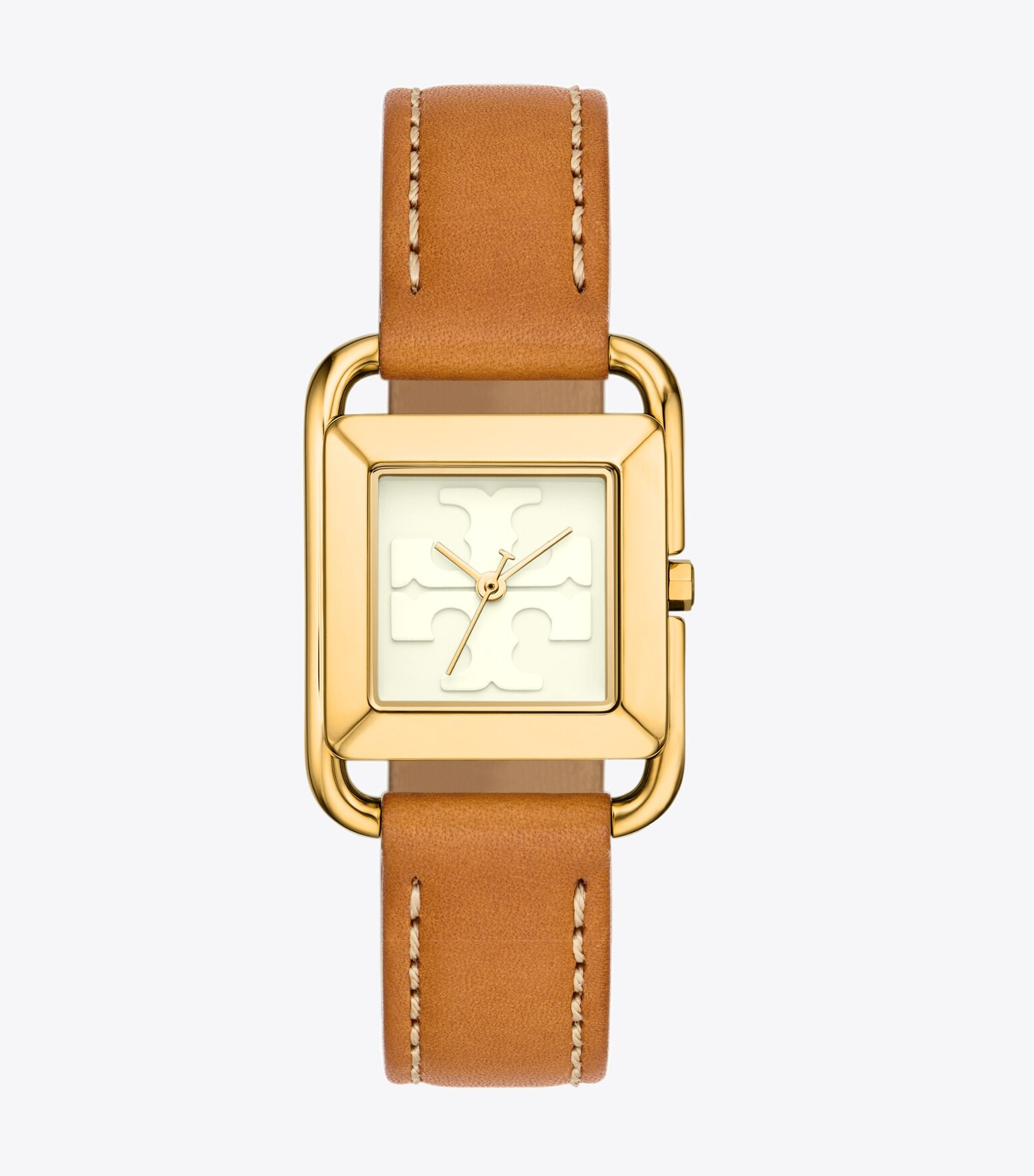 MILLER WATCH, LEATHER/GOLD-TONE STAINLESS STEEL | Tory Burch (US)