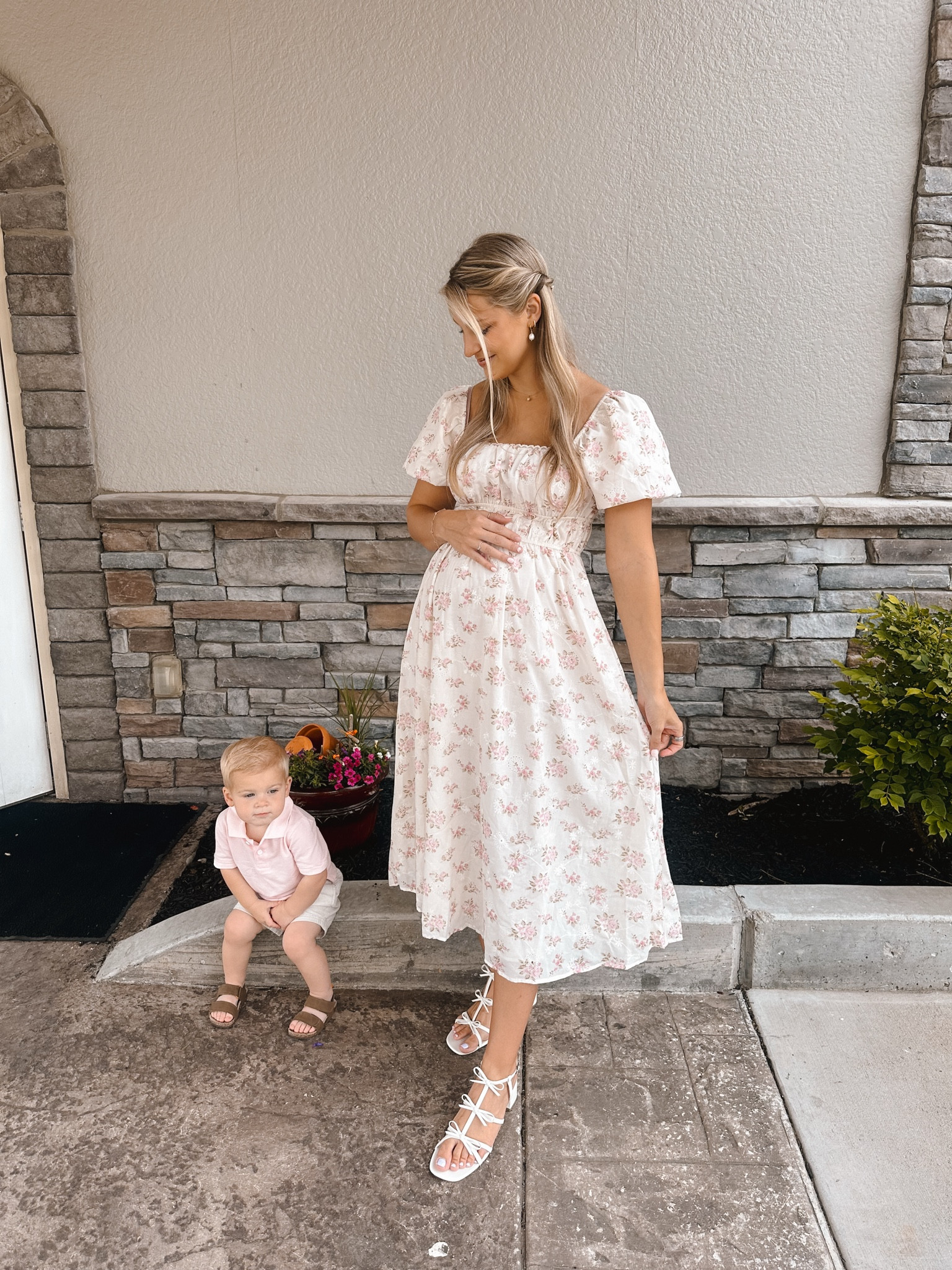 Easter dress bump friendly 🌸

#LTKFamily #LTKSeasonal #LTKBump