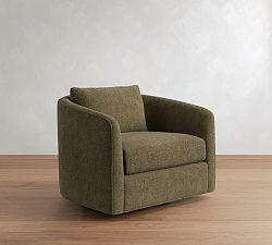 Remmy Swivel Chair | Pottery Barn (US)