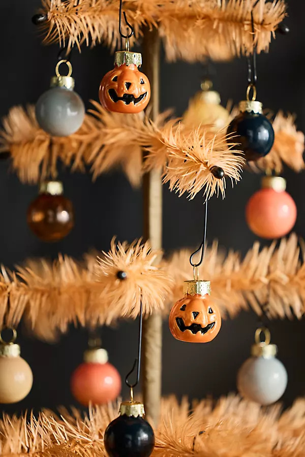 Mini Pumpkin Ornaments, Set of 25 | Anthropologie (US)