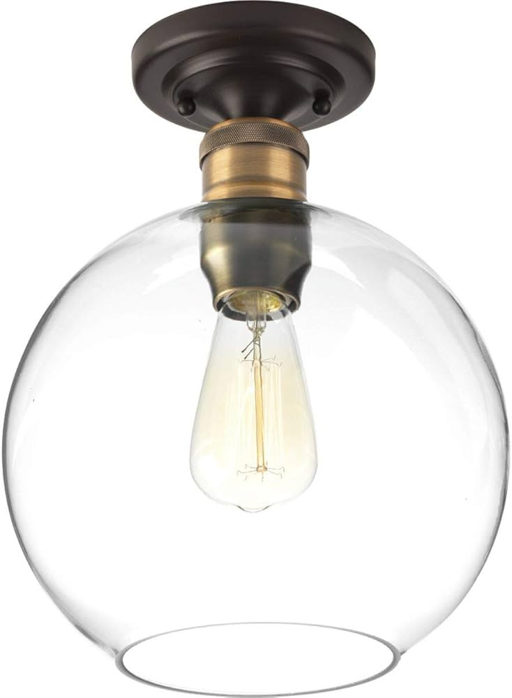 Progress Lighting P350046-020 Hansford Close-to-Ceiling, Bronze | Amazon (US)