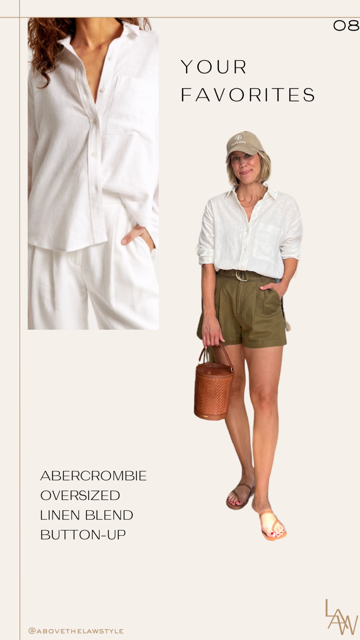 8. Abercrombie Linen Button-up
wearing small shirt, 2 shirts, small belt, sandals tts 

#LTKFindsUnder50 #LTKStyleTip #LTKFindsUnder100