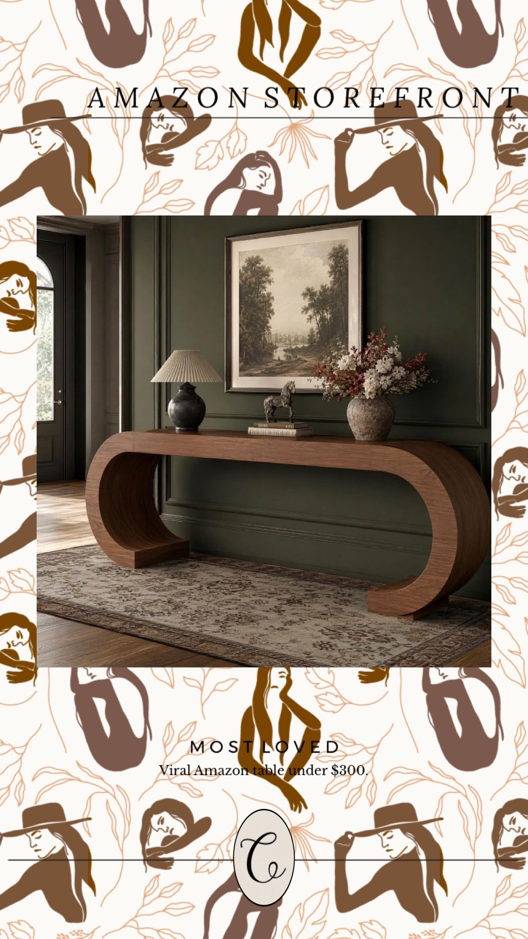 Amazon table under $300. Gorgeous for your entryway, living room, home office or bedroom. 🤎

#home #decor #consoletable #mudroom #table fall home, Halloween, thanksgiving, kitchen, cabinet Walmart

#LTKHome #LTKmomlife #LTKOver40
