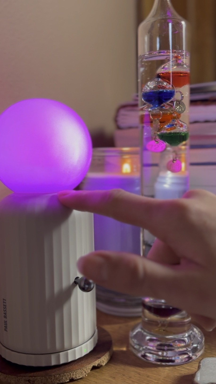 Bed table  vibes 🕯️🎧💌🐚✨

#LTKfindsunder100 #LTKhome #LTKVideo