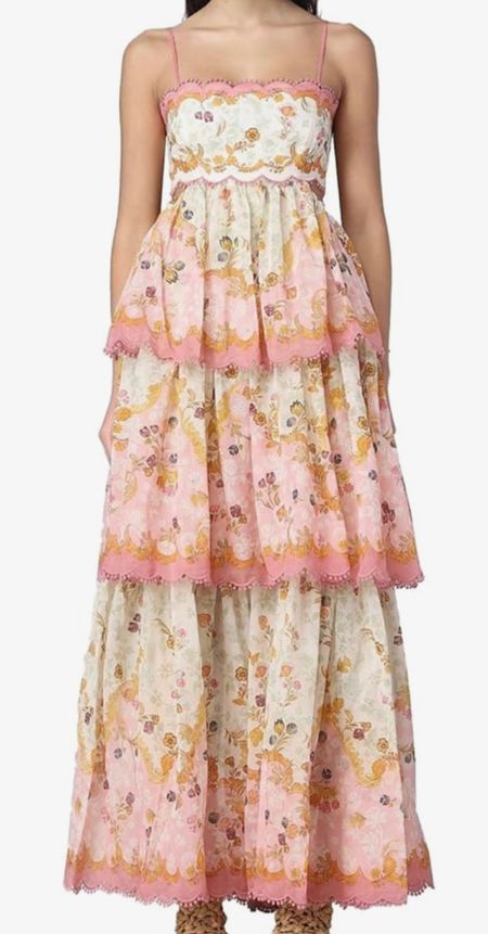 Under $100 Wedding Guest dress!!!!  Zimmerman dress dupe, absolutely in love for a spring wedding!

#LTKfindsunder100 #LTKstyletip #LTKwedding